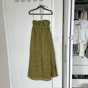Dissh green maxi dress